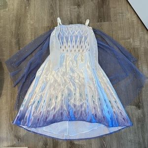 Disney Frozen II Costume size 4/6 Elsa Dress
